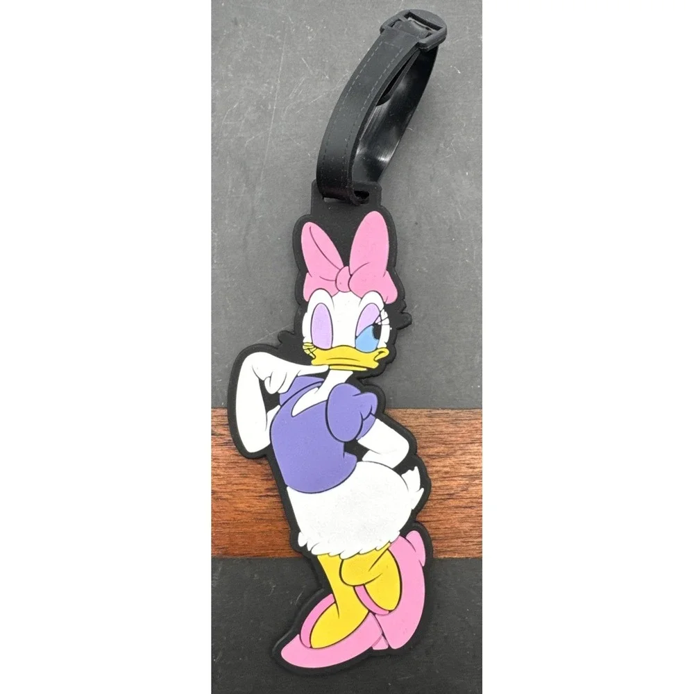 Disney Daisy Duck Luggage Tag Rubber Travel ID Tags